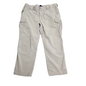 5.11 Tactical Cargo Pants Work‎ Hiking Utility Outdoor Beige Size Mens 42 x 30